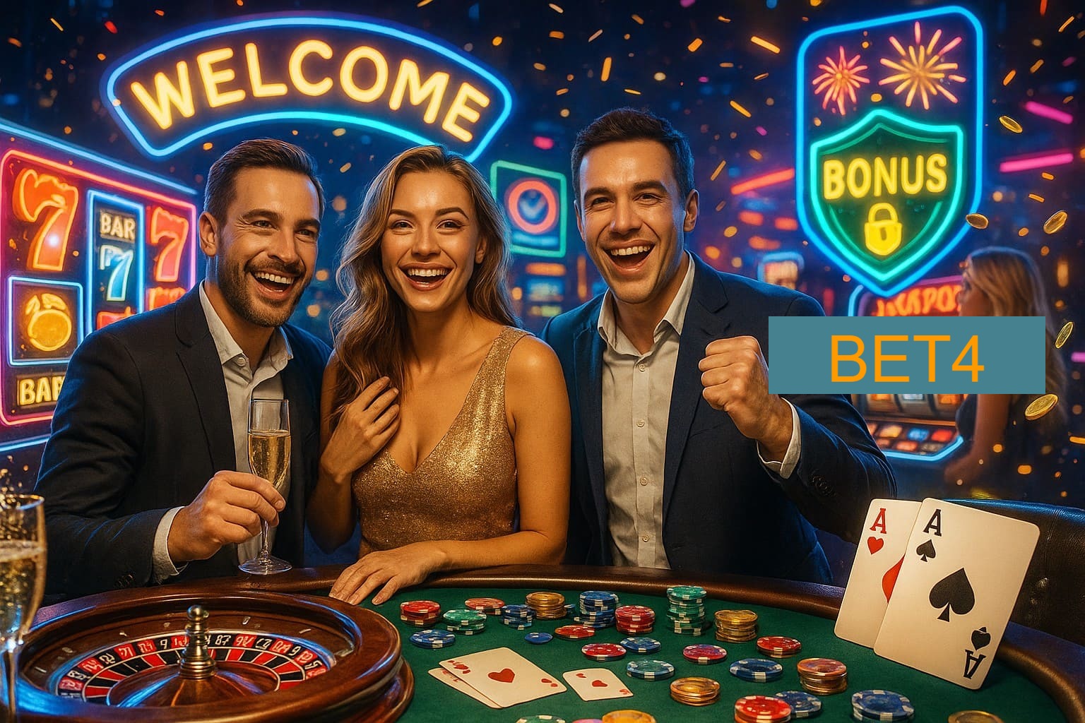 Jogos emocionantes no BET4
